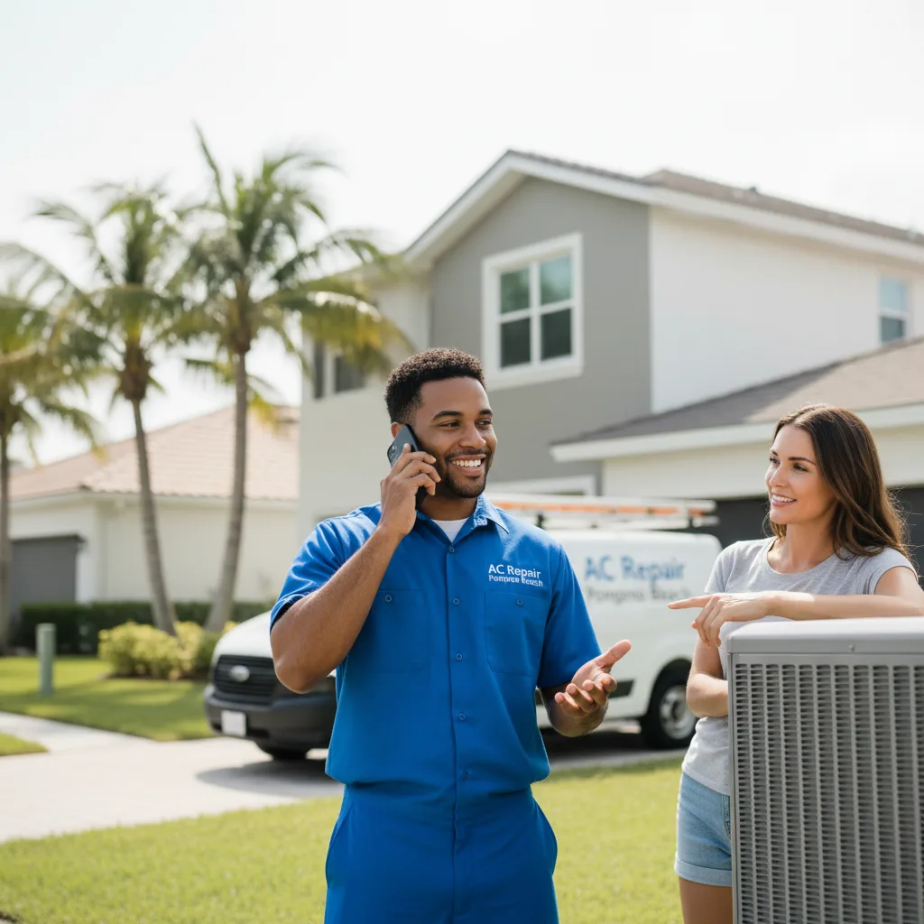 AC Repair Pompano Beach customer support in Hamburg